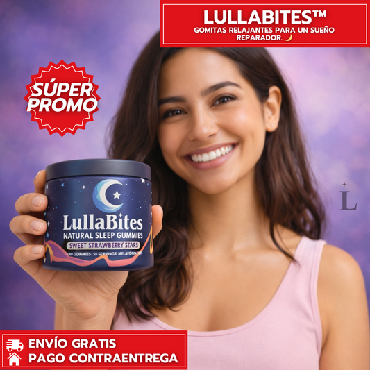 LullaBites™: Gomitas Relajantes para un Sueño Reparador